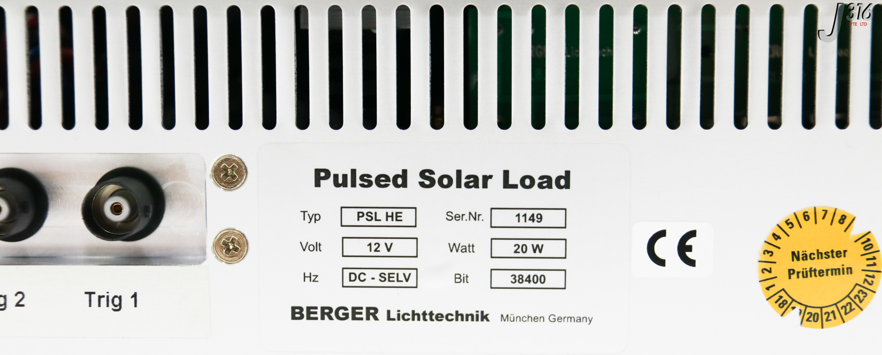 33765 BERGER LICHTTECHNIK PULSED SOLAR LOAD (NEW) PSL HE | eBay UK
